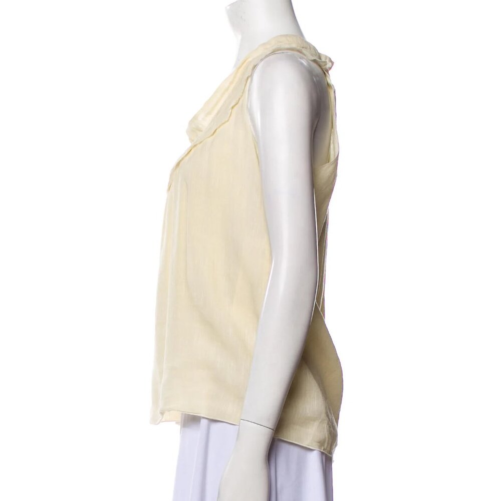 Rochas Silk Scoop Neck Blouse - Picture 2 of 3